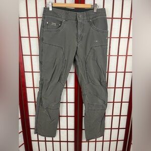 Kuhl Konfidant Air Pants Men Gray Vented Cargo Utility Hiking Outdoor